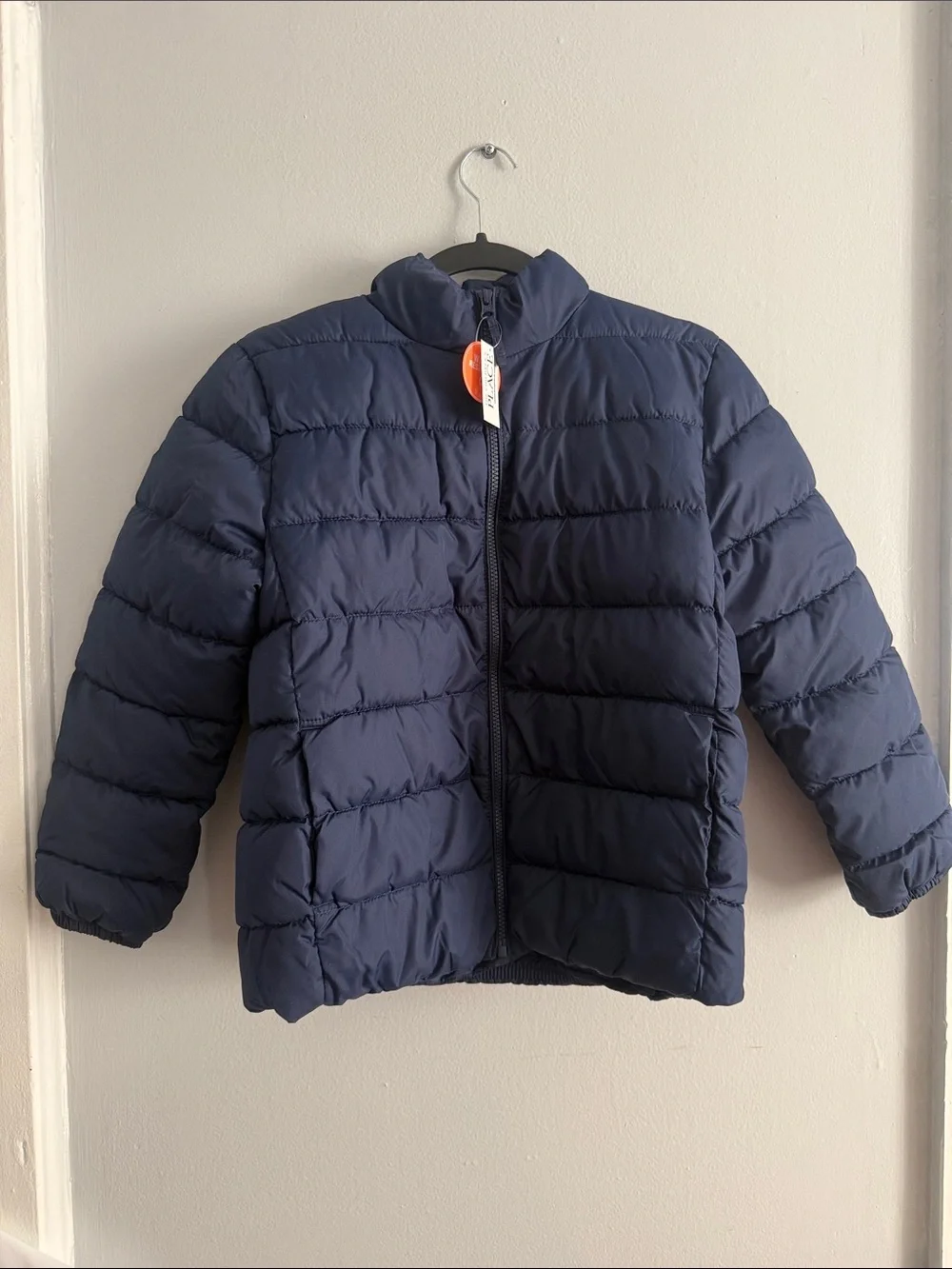 The Children's Place Navy Quilted Puffer Jacket